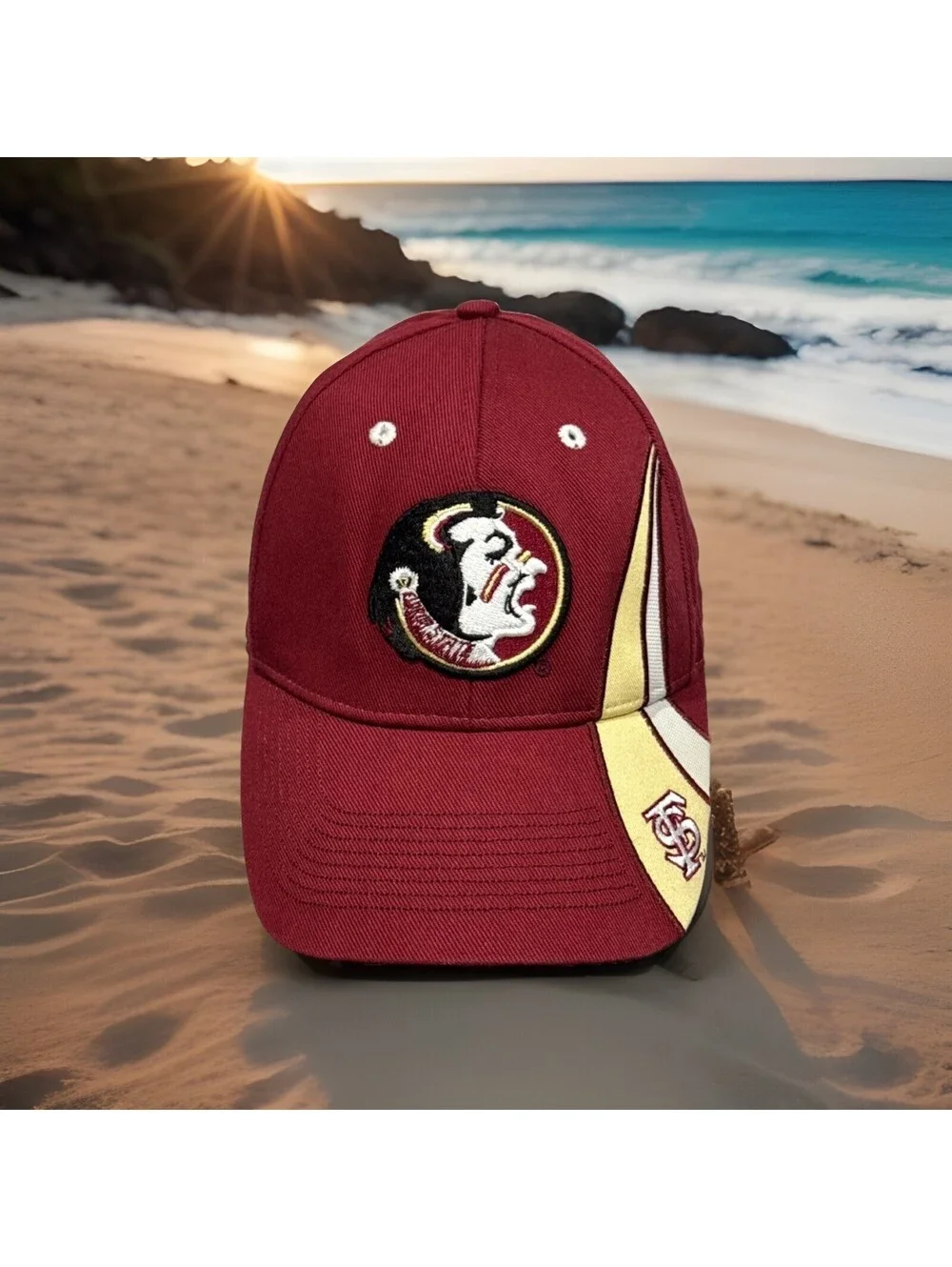 Florida State Seminoles Tribe FSU College Football Chief Osceola Baseball Cap